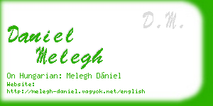daniel melegh business card
